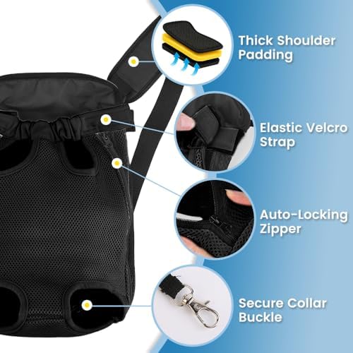 Mosago Dog Backpack Carrier, Front Chest Carrier - Image 5