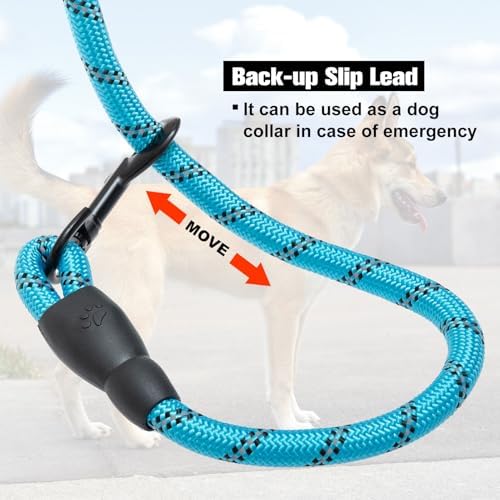 BEAUTYZOO Dog Leash for Large Dogs, 6FT Heavy Duty Rope Leash Bulk, 6 Pack - Image 4
