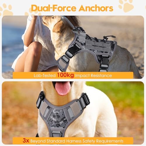 Heavy-Duty Tactical Dog Harness - Image 4