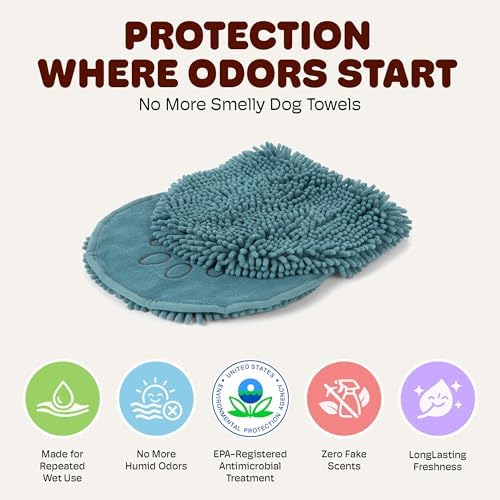 Dog Gone Smart The Dirty Dog Shammy Bath Towel - Image 2