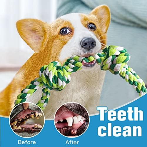 UPSKY 2 Pack Dog Rope Toys, Heavy Duty Dog Chew Toy - Image 4
