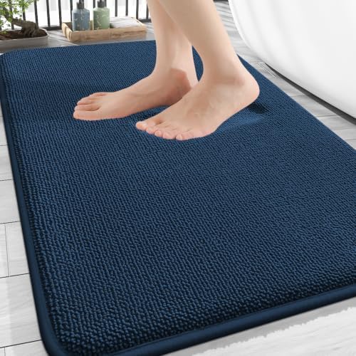 OLANLY Thick Memory Foam Bathroom Rugs 30x20, Soft Absorbent Bath Mat by OLANLY