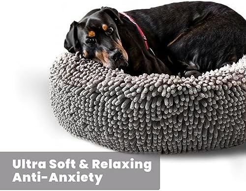 Muddy Mat®Cloud K-9 Bed for Dogs & Cats, Soft & Relaxing Round Dog Bed - Image 6