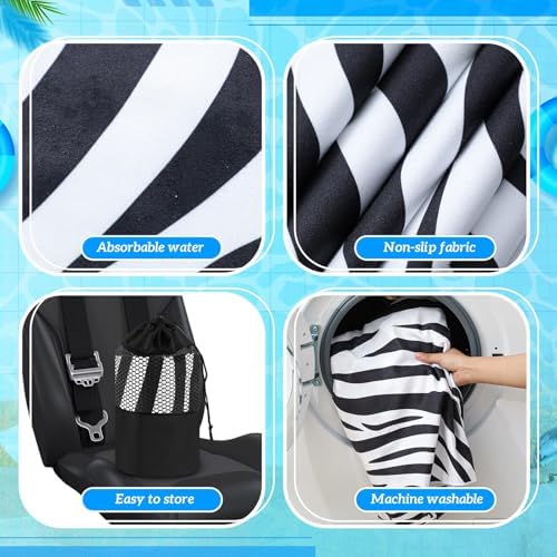 Hahafelt 2 Pack Car Seat Towel Cover - Image 6