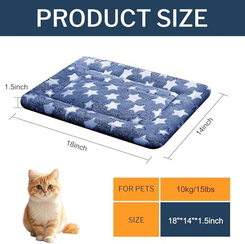 Dog Bed Mat, Reversible Crate Pad & Cute Dog Bed - Image 4