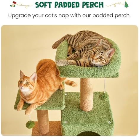 MWPO 63.8 Inches Green Cat Tree - Image 3