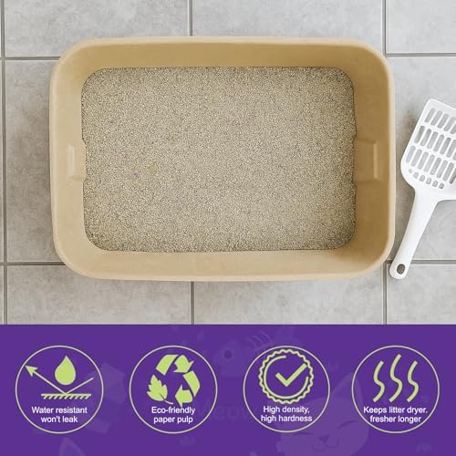 JINVOGREEN 8 Pack Disposable Litter Boxes - Image 7