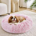 JOLLYVOGUE Calming Small Pink Dog & Cat Bed by JOLLYVOGUE