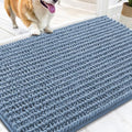 OLANLY Dog Door Mat for Muddy Paws 30x20, Ultra-Absorbent Chenille Mud Mat by OLANLY