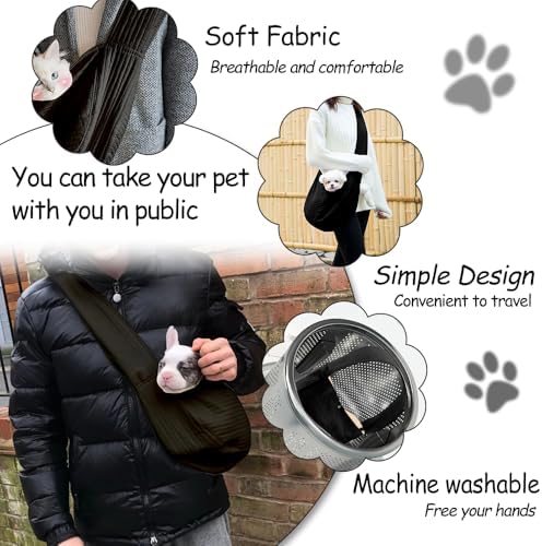 NATUYA Small Dog Carrier Sling Cat Sling - Image 5
