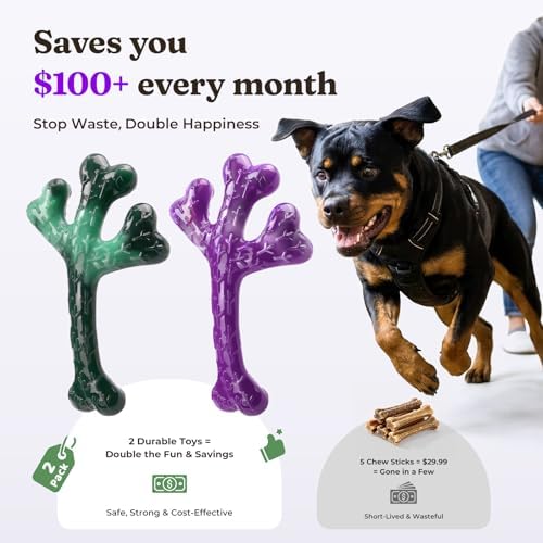 Frienhund 2-Pack Tough Dog Chew Toys - Image 6