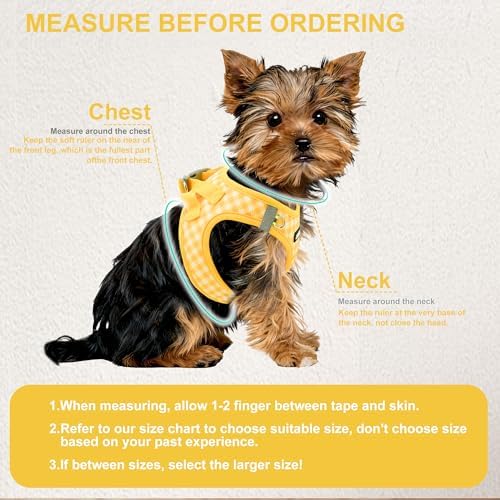 AIITLE Step in Medium Dog Harness and Leash Set, Puppy Pet Vest - Image 5