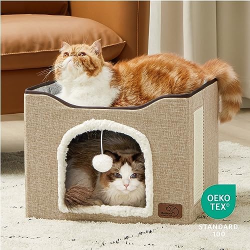 Bedsure Cat House Bed for Indoor Cats - Image 5
