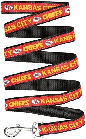 Pets First NFL Licensed Kansas City Chiefs Pet Leash, Size Medium – Durable by PETSFIRST