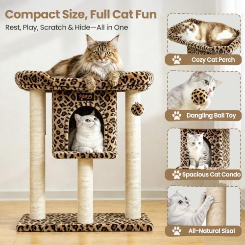 Cat Tree Tower Scratching Post for Indoor Large Adult Cats - Image 5