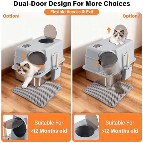 Stainless Steel Litter Box - Image 4