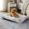 BFPETHOME Dog Beds for Large Dogs, Plush Dog Crate Bed Fluffy Cozy Kennel Pad by BFPETHOME