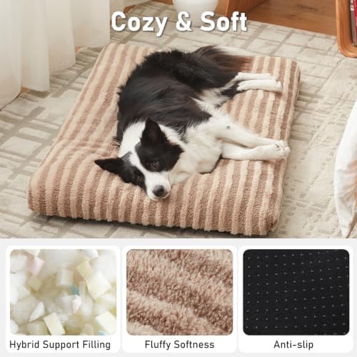 FURTIME Washable XXL Dog Bed for Extra Large Dogs, Giant Dog Crate Beds - Image 2