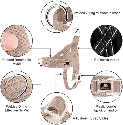 Plutus Pet No Pull Dog Harness for Large Dogs, Breathable Mesh Padded - Image 2