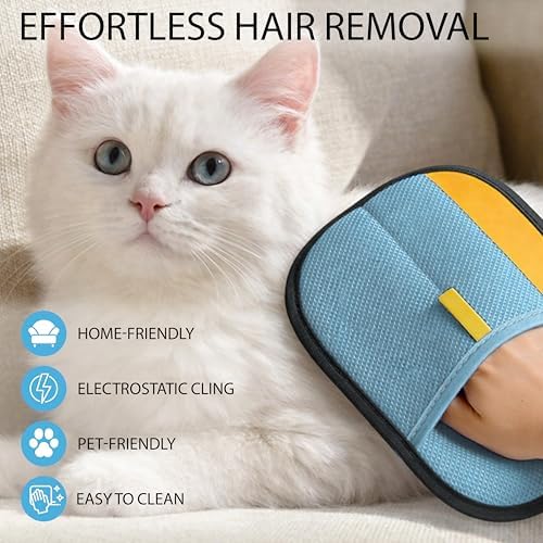 Pet Grooming Glove Set for Dogs & Cats – Premium Pet Hair Removal Glove - Image 5