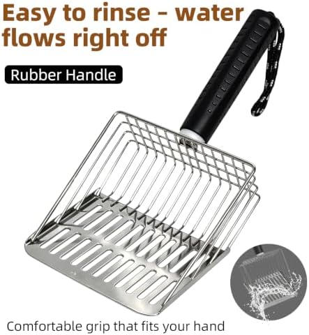 5 in 1 Stainless Steel Cat Litter Scoop - Image 6
