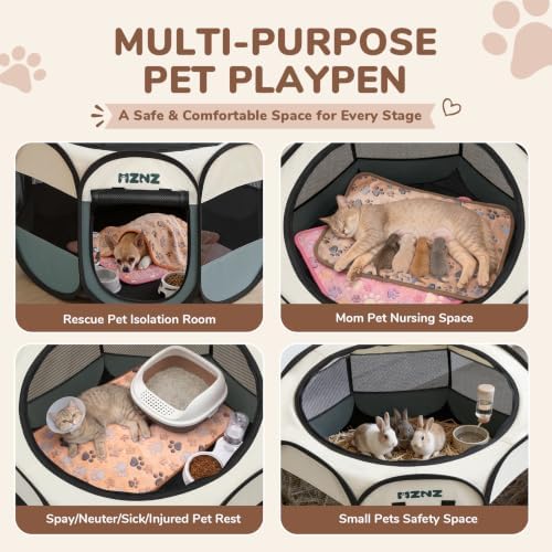 Dog Cat Small Animal Puppy Playpen Crate - Image 3