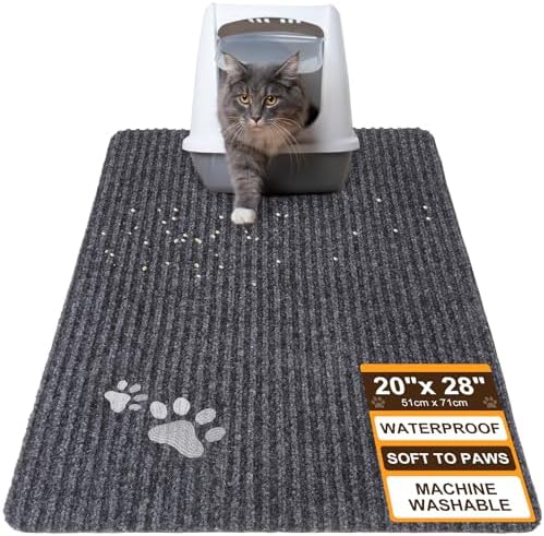BEAUTYZOO Cat Litter Mat, Waterproof by BEAUTYZOO