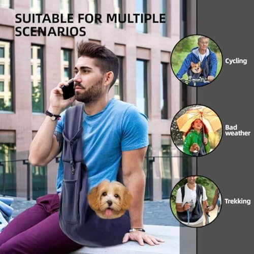 ARZQUT Dog and Cats Carrier Sling, Small Pet Carrier - Image 2