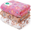 Luciphia 1 Pack 3 Blankets Super Soft Fluffy Premium Fleece Pet Blanket Flannel by luciphia