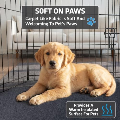 Drymate Jumbo Dog Playpen Mat, Washable Pee Pads - Image 4
