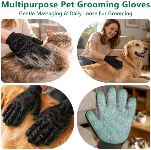 Pet Hair Removal Glove with Silicone Tips - Image 6