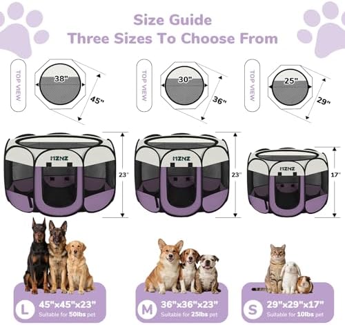 Dog Cat Small Animal Puppy Playpen Crate - Image 2