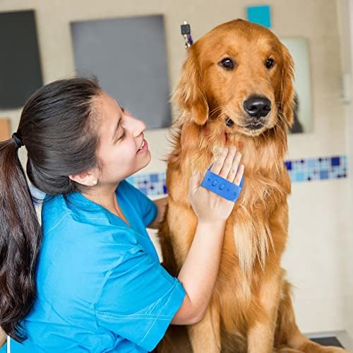 Dog Grooming Brush, Lilpep Pet Shampoo Bath Brush Soothing Massage Rubber Comb - Image 6