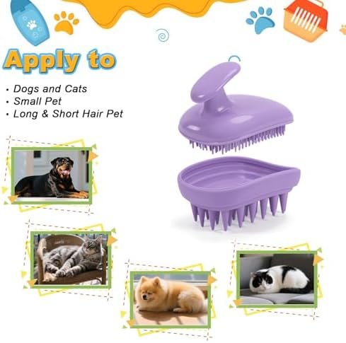 2-in-1 Dog Bath Brush for Grooming & Massage - Image 6