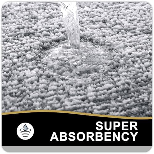 OLANLY Bathroom Runner Rugs 70x24, Long Bath Mats - Image 3