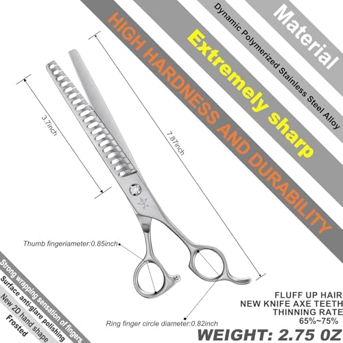 High-end Professional Dog Grooming Thinning Scissors Teeth Cutting Blending - Image 2