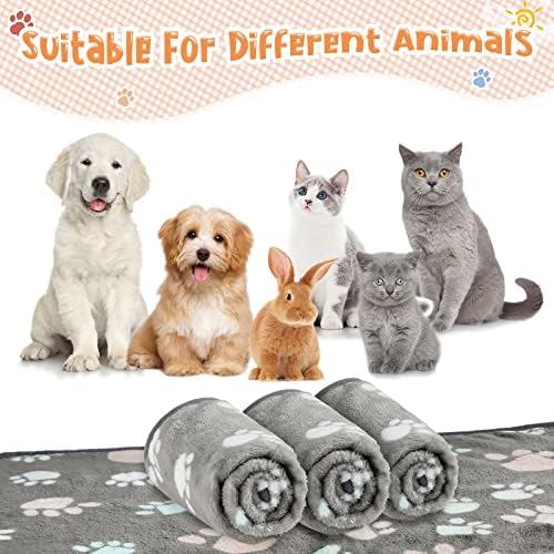 Tatuo 4 Pcs Fleece Dog Blankets - Image 6