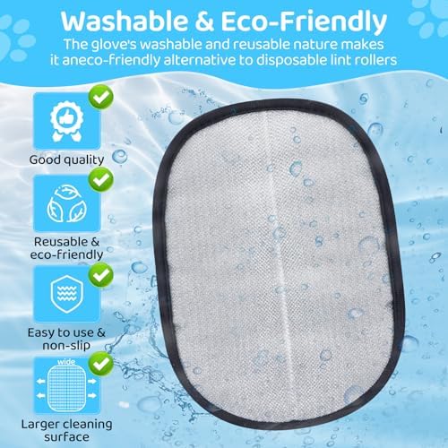 Pet Hair Removal Glove for Dogs & Cats - Image 5