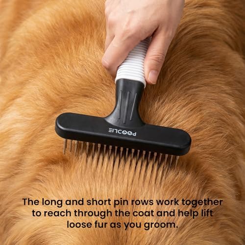 POODLIE Poodle Pet Dog Grooming Rake | Dematting Tool - Image 6