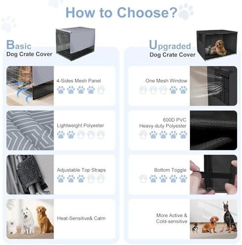 Explore Land Breathable Dog Crate Cover, 48 inches - Image 6