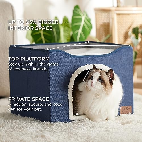 Bedsure Cat House Bed for Indoor Cats - Image 2