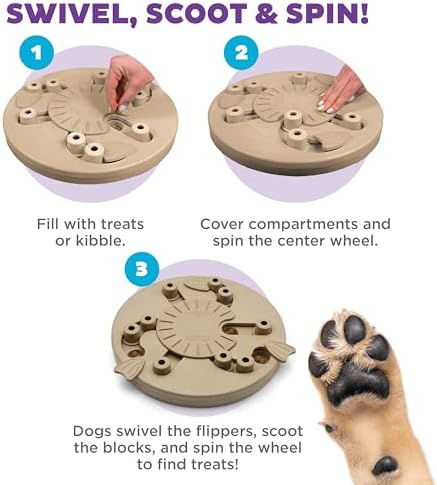 Outward Hound by Nina Ottosson Dog Worker Treat Puzzle Enrichment Toy, Level 3 - Image 3