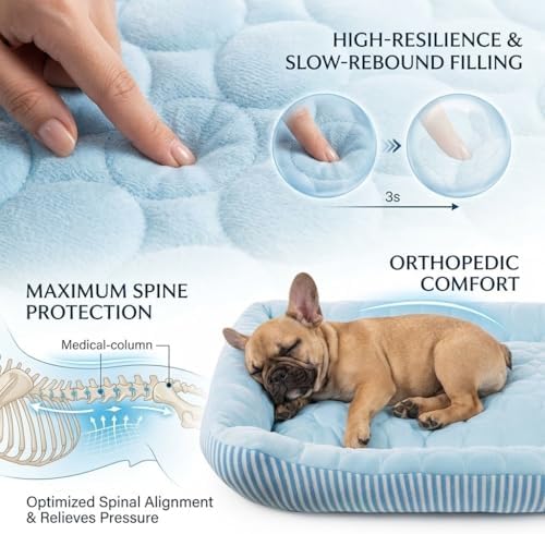 Dog Cooling Bed Summer Sleeping Cool Ice Silk Bed - Image 5