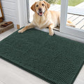 OLANLY Dog Door Mat for Muddy Paws 35x24, Super Absorbent Chenille Mud Mat by OLANLY