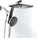 Rain Shower Head with Handheld Showerhead, Chrome 1.75GPM 460311 by BOZYBO-BornforQualityLife