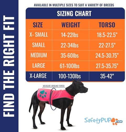 Reflective Dog Vest, Hi Vis Safety Gear - Image 2