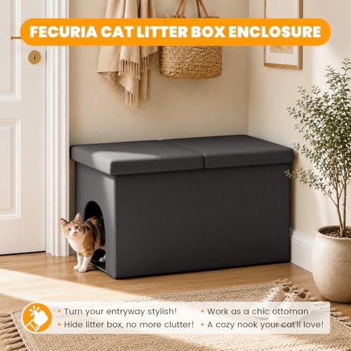 3-in-1 Cat Litter Box Enclosure - Image 5