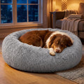 Bedsure SupportMax® Calming Dog Beds Large Sized Dog Washable Pet Bed by BEDSURE