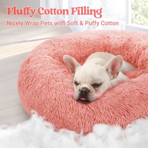 rabbitgoo Calming Cat Beds for Indoor Cats, 23 inches - Image 3