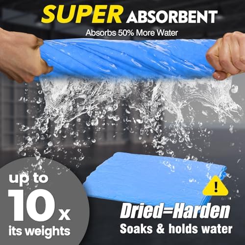 ARTIPOLY Premium Shammy Towel for Car Drying 2pk-Super Absorbent Chamois - Image 2